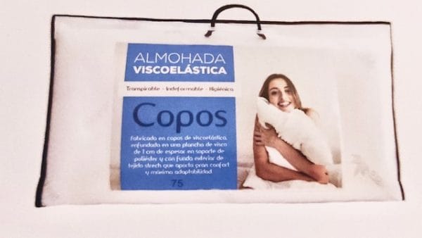 ALMOHADA VISCO COPOS