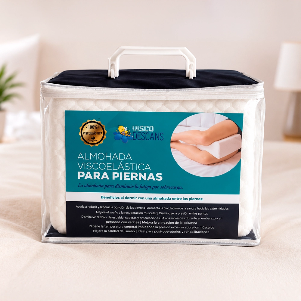 Almohada Valencia ergonómica para rodillas
