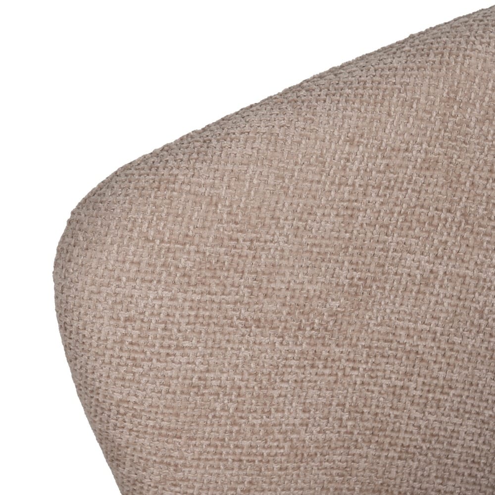 SILLA BEIGE TEJIDO-METAL CONTRACT 52,50 X 55 X 80 CM - Imagen 7