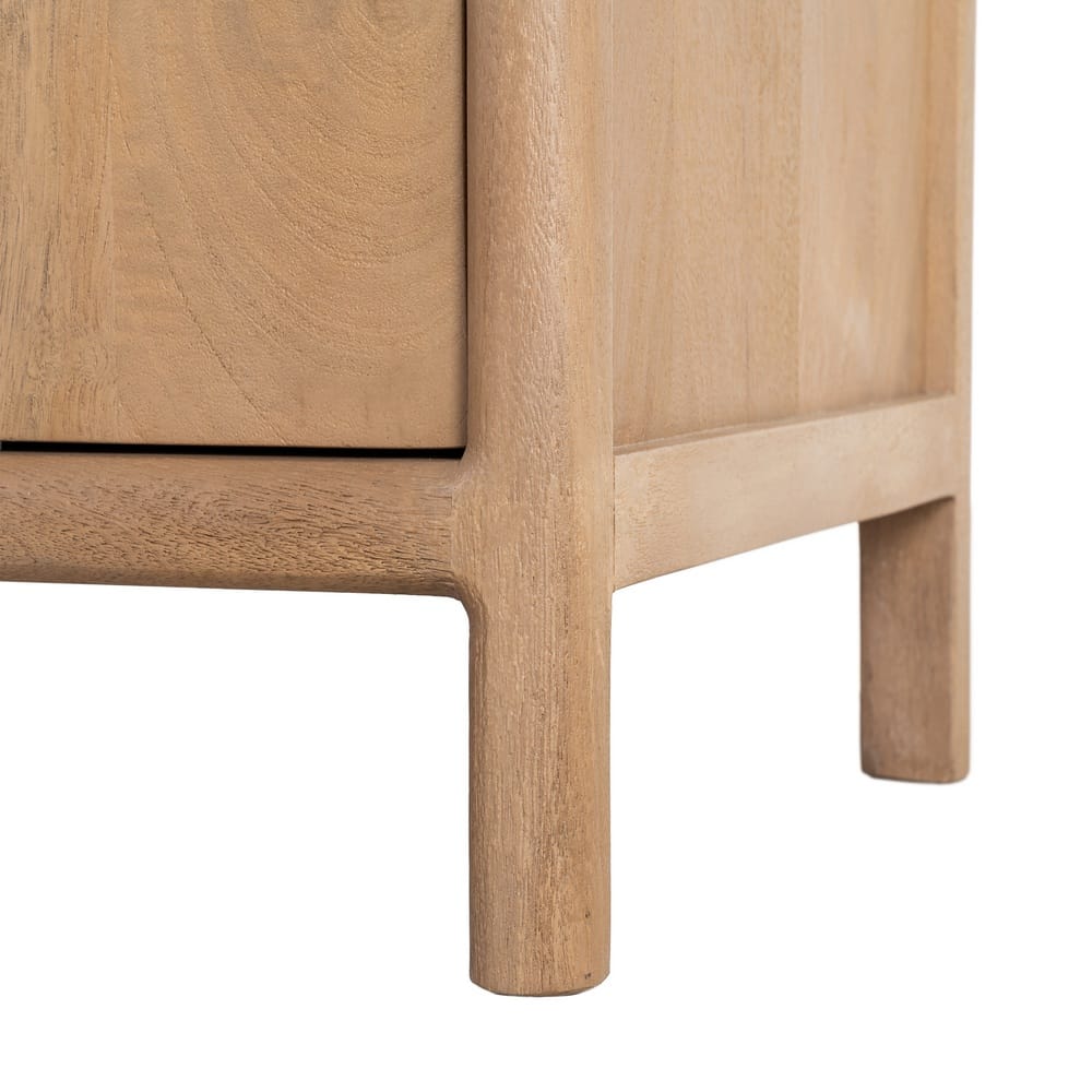 Ambiente en salón del mueble TV de mango 190 cm