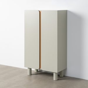 ARMARIO TAUPE DM SALÓN 80 X 40 X 137 CM