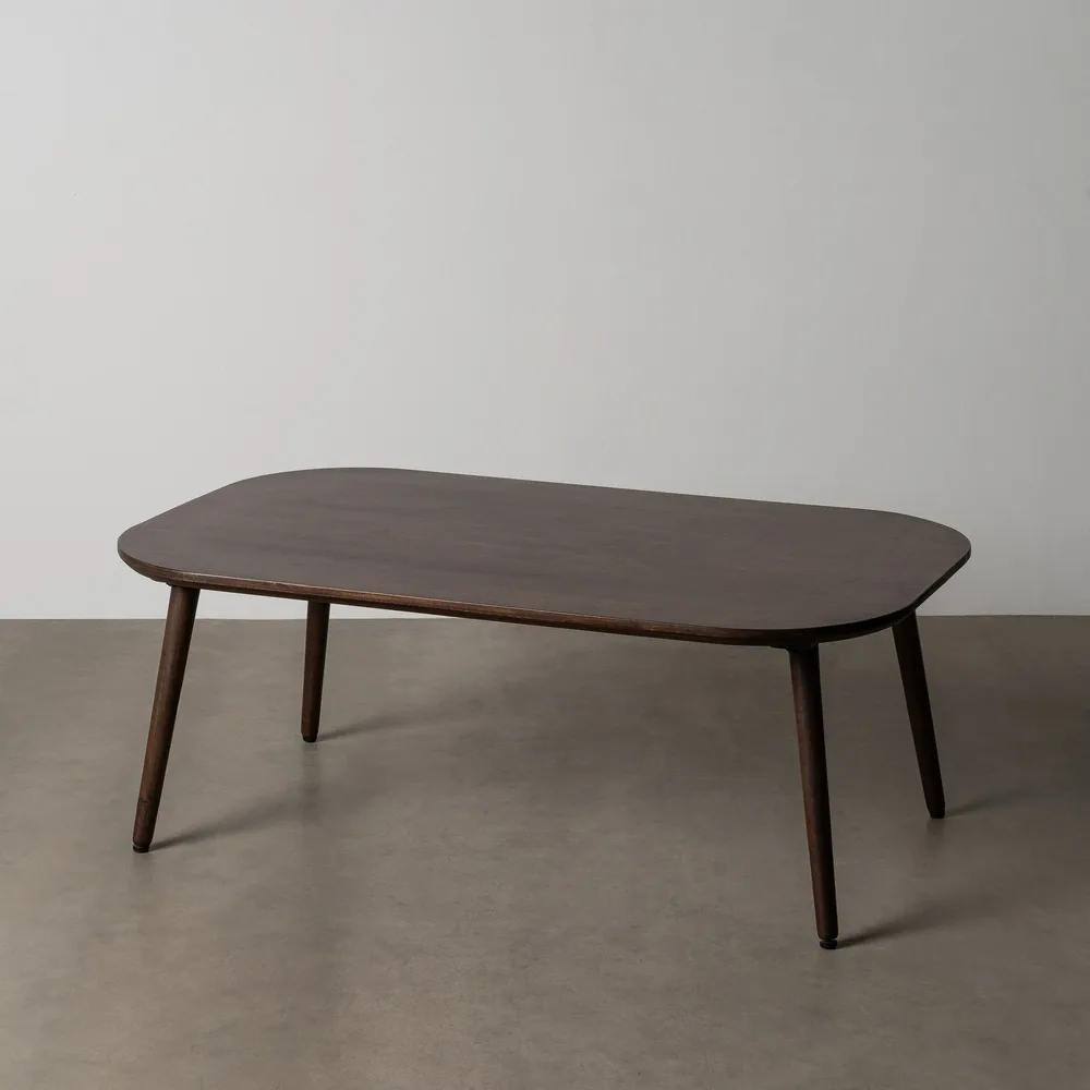 Mesita de madera de mango 115 cm de 115 x 70 x 43 cm para salón