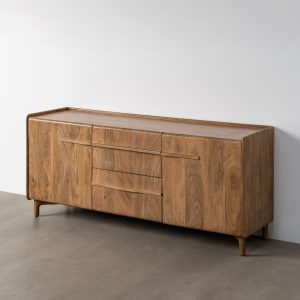 APARADOR NATURAL MADERA DE MANGO 160 X 45 X 70 CM