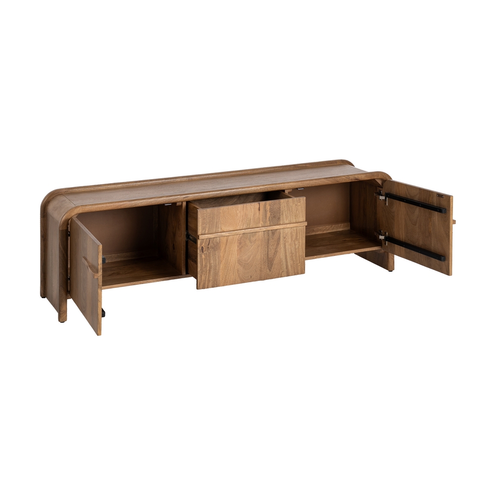 MUEBLE TV MADERA DE MANGO SALÓN 160 X 40 X 50 CM - Imagen 2