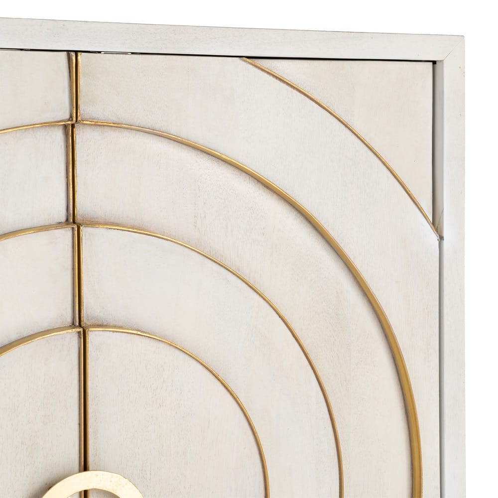 Puertas armario cabinet madera mango natural