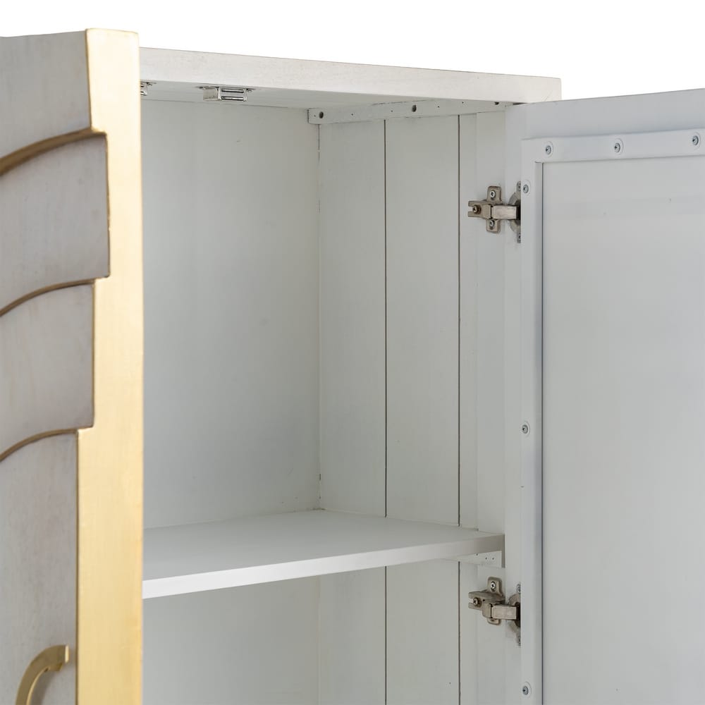 Armario cabinet madera mango vista lateral derecha