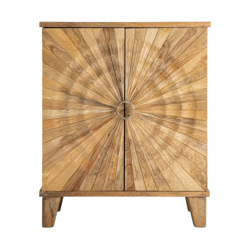 Interior armario cabinet madera mango estantes
