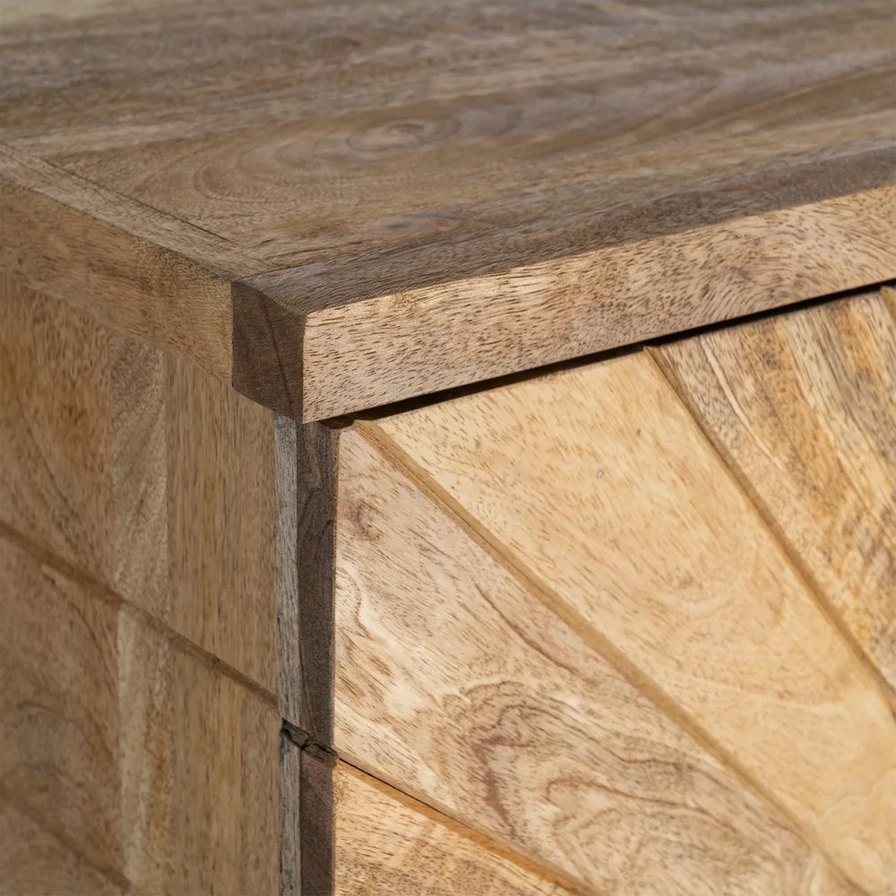 Armario cabinet salón estilo colonial madera mango