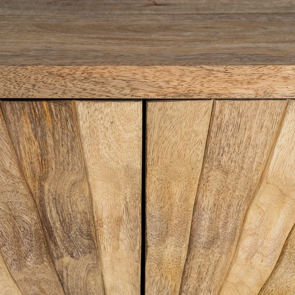 Detalle patas armario cabinet madera mango