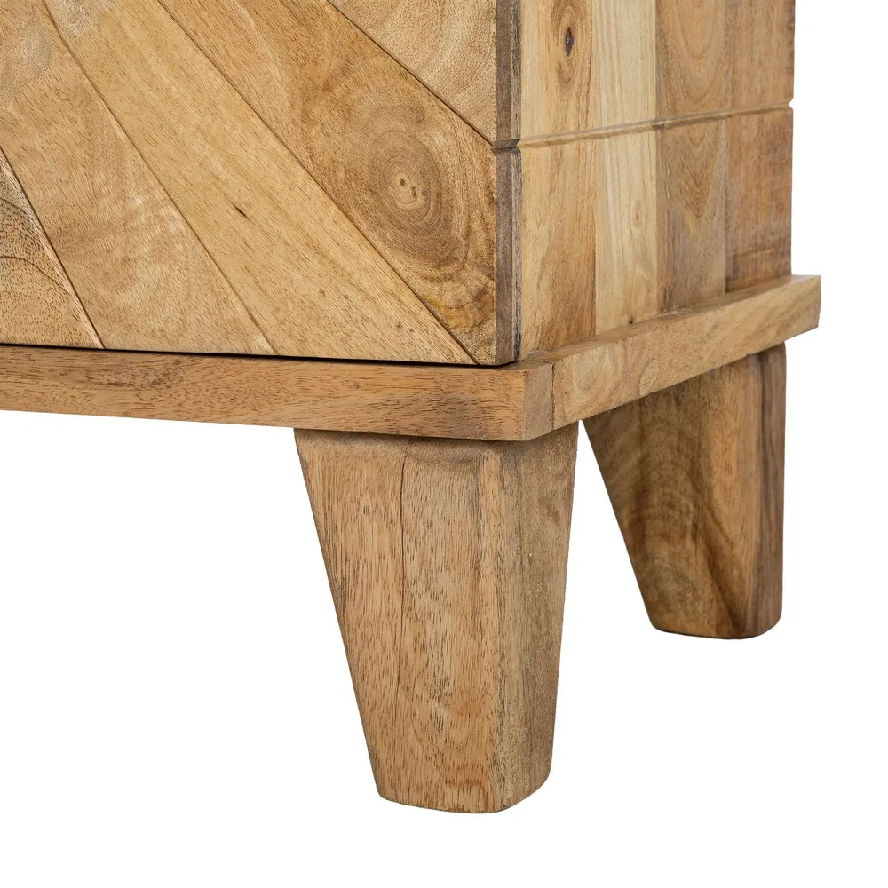 Armario cabinet madera mango puertas cerradas salón