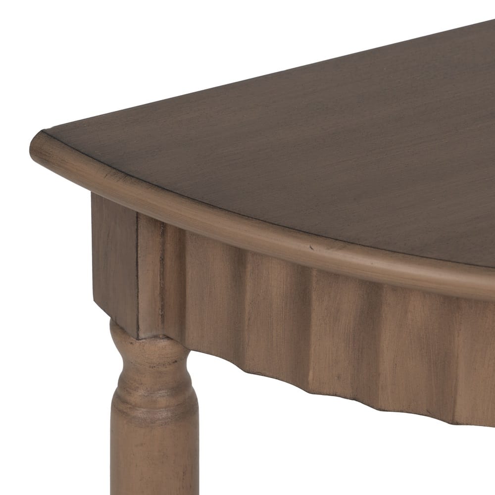 CONSOLA MARRÓN DM-MADERA 71 X 30 X 71 CM - Imagen 2