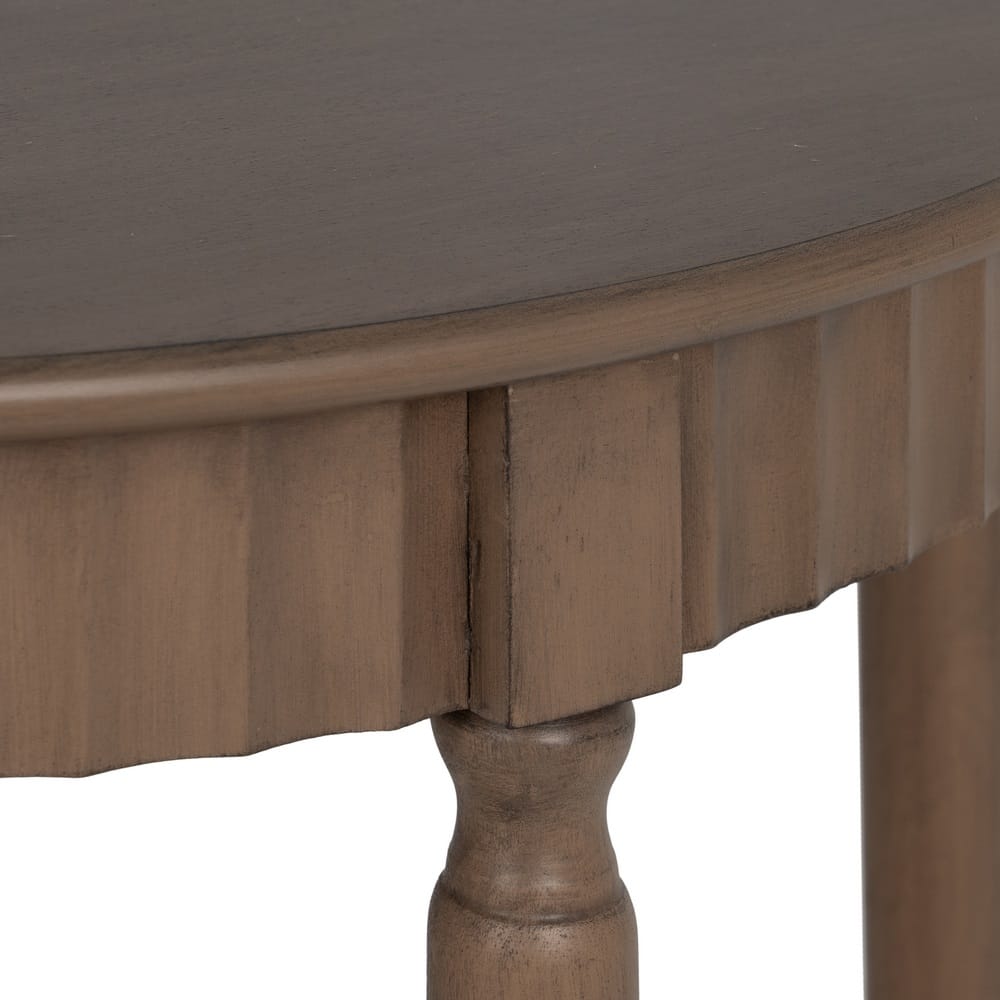 CONSOLA MARRÓN DM-MADERA 71 X 30 X 71 CM - Imagen 3