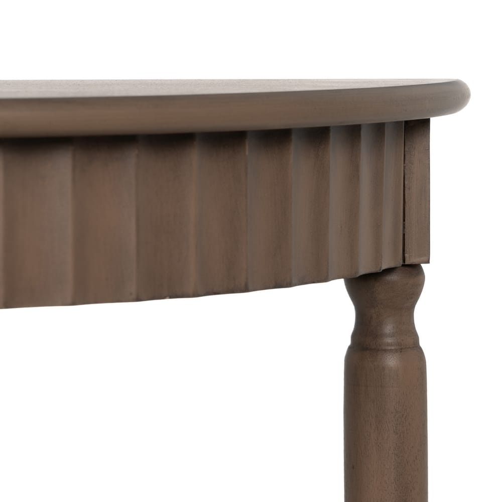 CONSOLA MARRÓN DM-MADERA 71 X 30 X 71 CM - Imagen 5