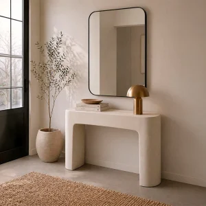 CONSOLA BLANCO DM 120 X 32 X 80 CM