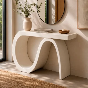 CONSOLA BLANCO DM 115 X 37,50 X 80 CM