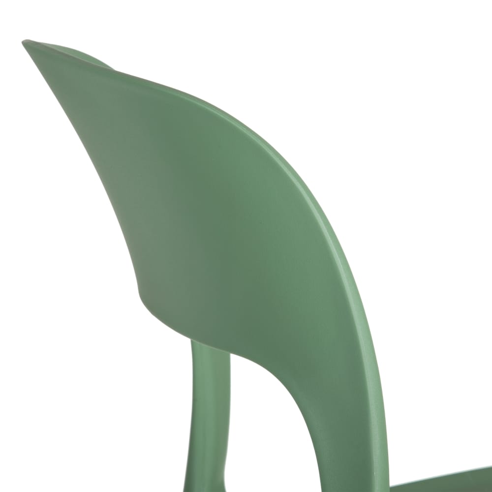 SILLA APILABLE VERDE MENTA POLIPROPILENO 43 X 43 X 83,20 CM - Imagen 7