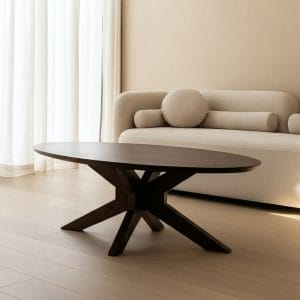 MESA CENTRO MADERA DE MANGO SALÓN 110 X 60 X 43 CM