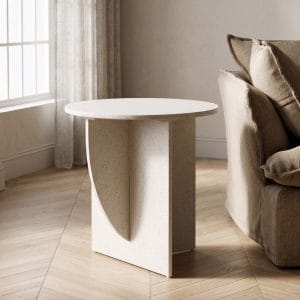 MESITA BLANCO DM 60 X 60 X 60 CM