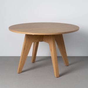 MESA COMEDOR REDONDA MDF 120 X 120 X 75 CM
