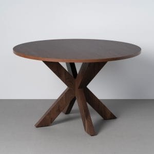 MESA COMEDOR REDONDA MDF 120 X 120 X 75 CM