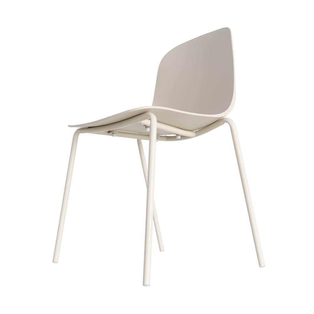 SILLA EXTERIOR CREMA PP-METAL CONTRACT 50 X 53 X 85 CM - Imagen 7