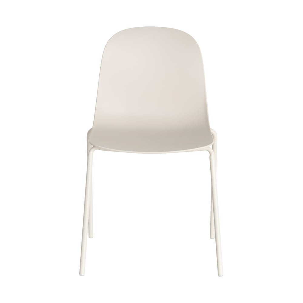 SILLA EXTERIOR CREMA PP-METAL CONTRACT 50 X 53 X 85 CM - Imagen 8