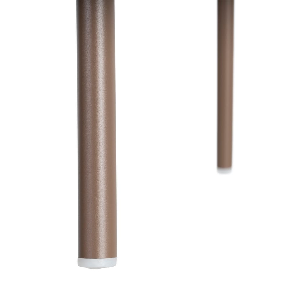 SILLA EXTERIOR MARRÓN PP-METAL CONTRACT 50 X 53 X 85 CM - Imagen 10