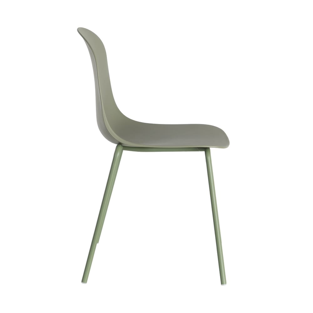 SILLA EXTERIOR VERDE PP-METAL CONTRACT 50 X 53 X 85 CM - Imagen 5