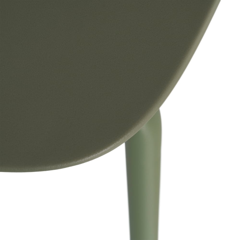 SILLA EXTERIOR VERDE PP-METAL CONTRACT 50 X 53 X 85 CM - Imagen 9