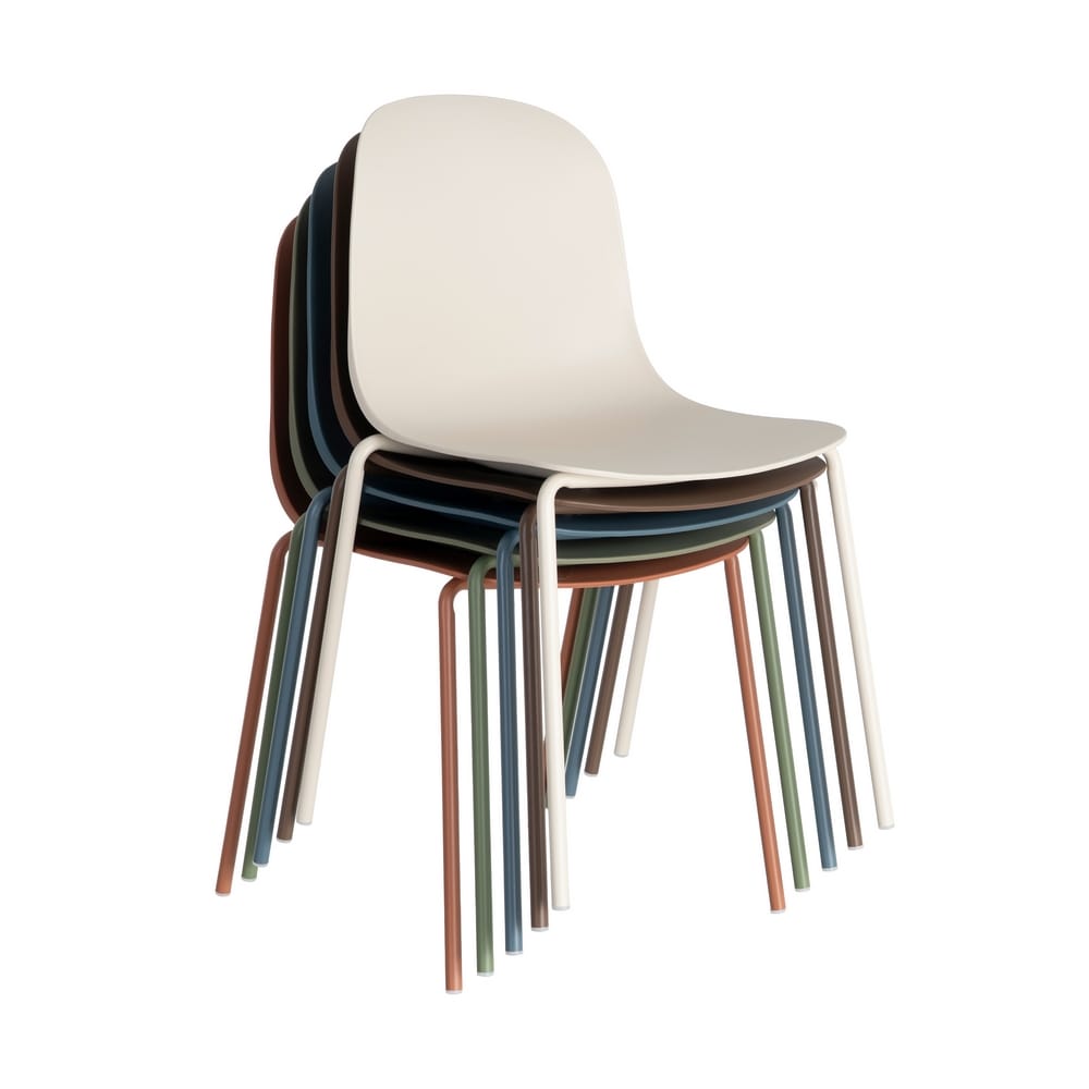 SILLA EXTERIOR AZUL PP-METAL CONTRACT 50 X 53 X 85 CM - Imagen 11