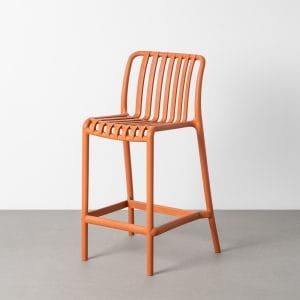 TABURETE TERRACOTA POLIPROPILENO 52 X 47 X 91 CM