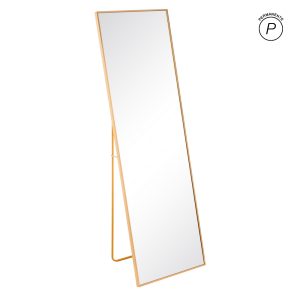 ESPEJO ORO ALUMINIO-CRISTAL DECORACIÓN 50 X 2,50 X 160 CM