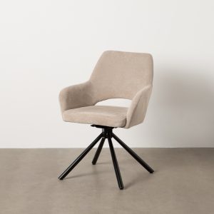 Silla giratoria beige Ref. 612547