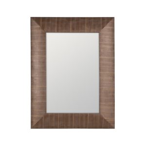 ESPEJO NATURAL MADERA / CRISTAL 96 X 7,50 X 127 CM