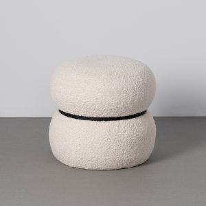 PUF CREMA DM-TEJIDO DECORACIÓN 45 X 45 X 45 CM