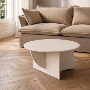 Mesa centro blanco DM