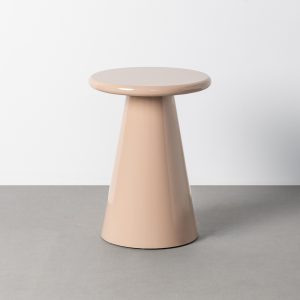 Mesa auxiliar alto brillo taupe Ref. 617057