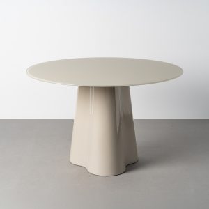 Mesa comedor crema DM-cristal