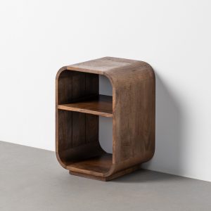 MESITA MADERA DE MANGO 35 X 30 X 50 CM