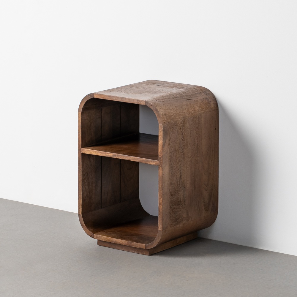 MESITA MADERA DE MANGO 35 X 30 X 50 CM