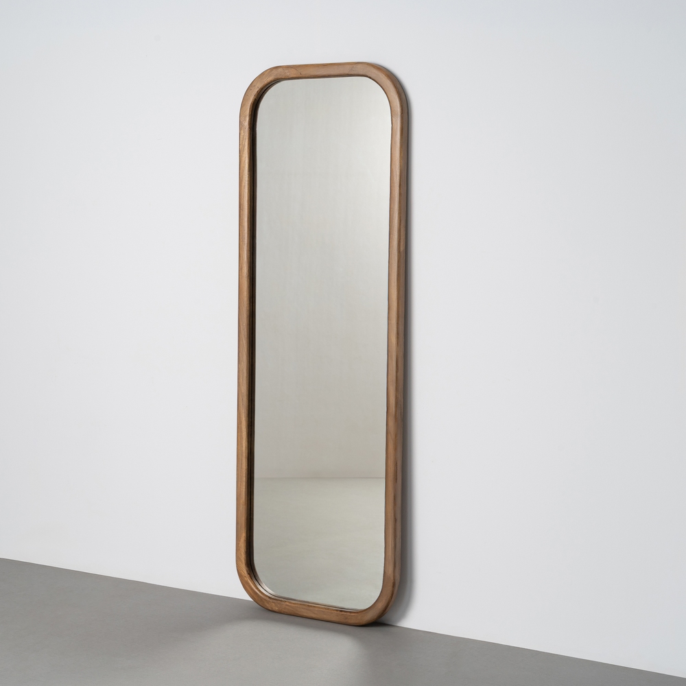 ESPEJO VESTIDOR MADERA DE MANGO 180 X 62 X 4 CM