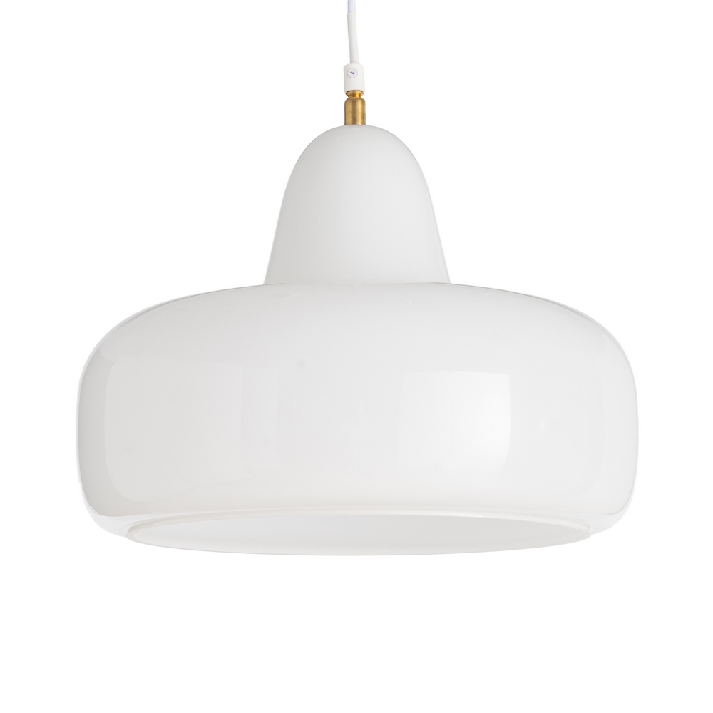 LÁMPARA TECHO BLANCO CRISTAL 35 X 35 X 26 CM