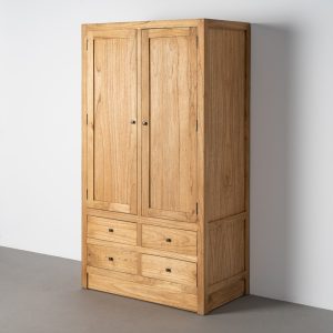 Armario natural madera mindi