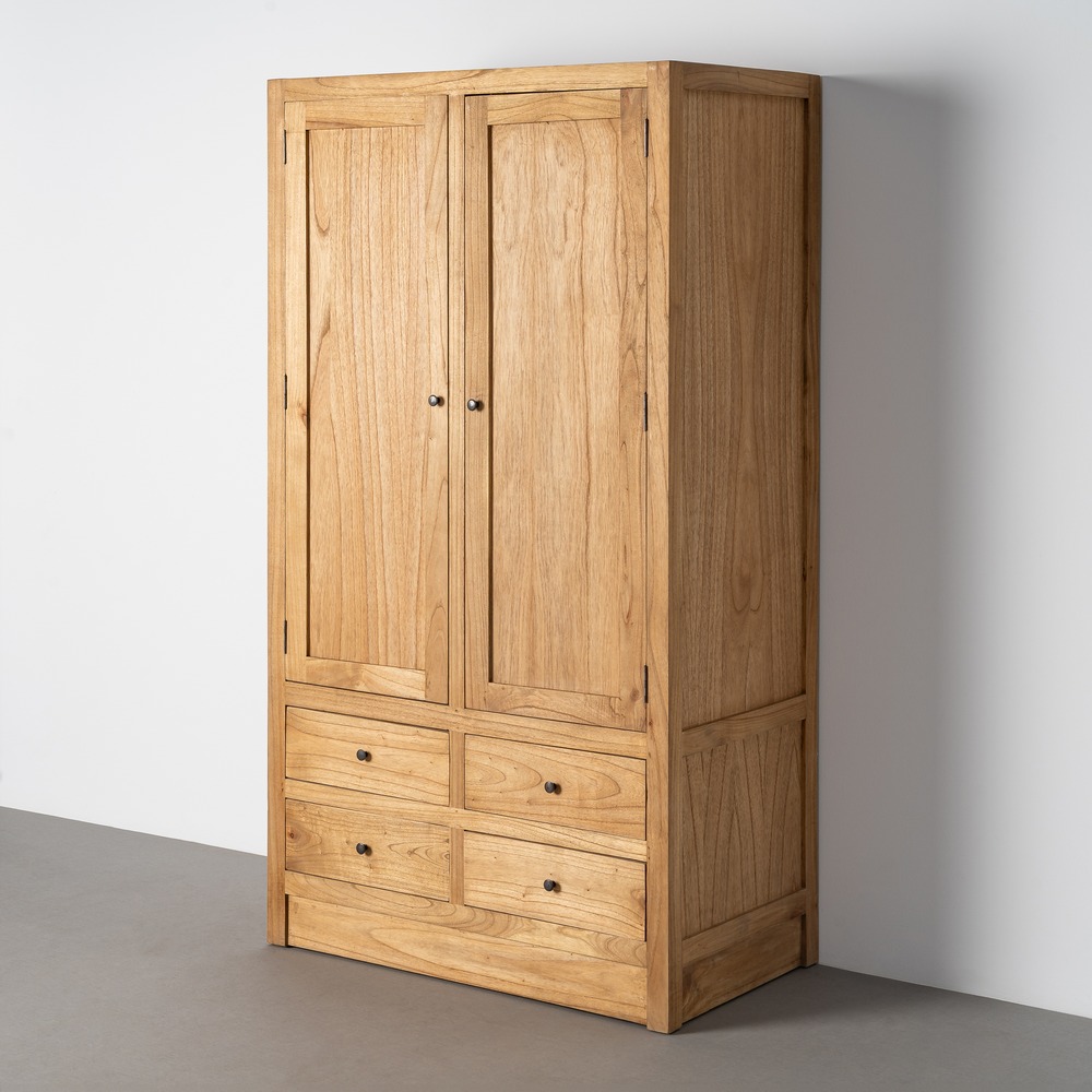 ARMARIO NATURAL MADERA MINDI 100 X 55 X 180 CM